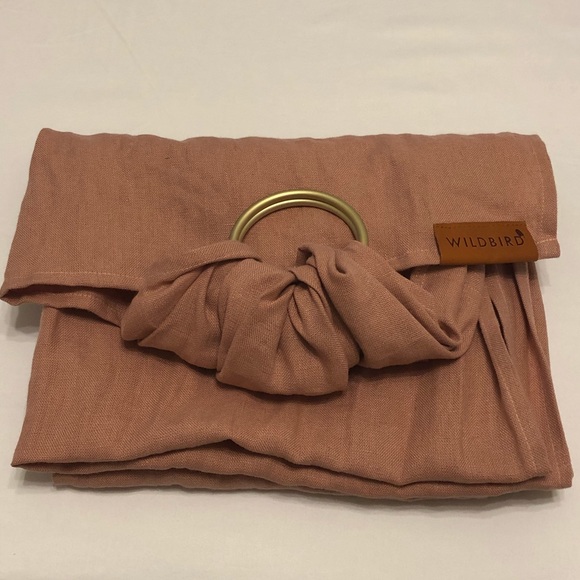 Other - Wild bird palm dove sling with gold ring